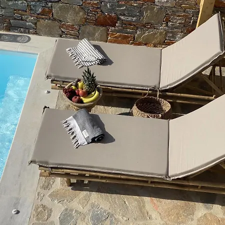 Casa de Férias Ypsilon Naxos - Luxury House With Amazing Sea View & Private Pool Agia Anna (Naxos)