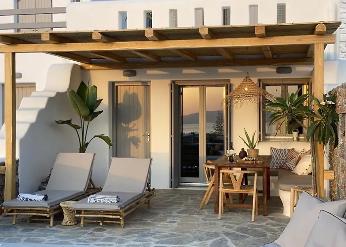 Ypsilon Naxos - Luxury House With Amazing Sea View & Private Pool בית נופש Agia Anna (Naxos)