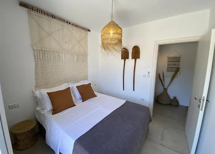 בית נופש Ypsilon Naxos - Luxury House With Amazing Sea View & Private Pool Agia Anna (Naxos)