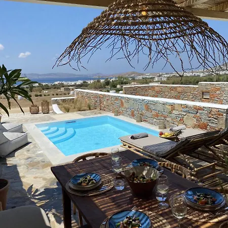 Ypsilon Naxos - Luxury House With Amazing Sea View & Private Pool Ferienhaus *