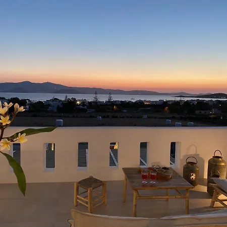Feriehus Ypsilon Naxos - Luxury House With Amazing Sea View & Private Pool Agia Anna (Naxos)