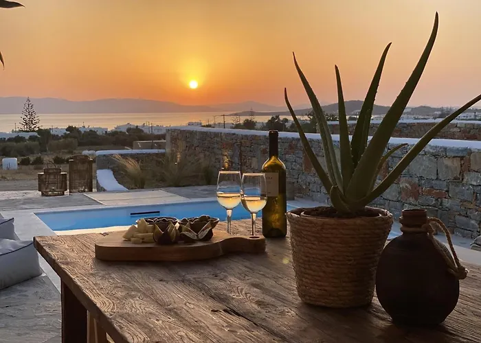 Holiday home Ypsilon Naxos - Luxury House With Amazing Sea View & Private Pool
