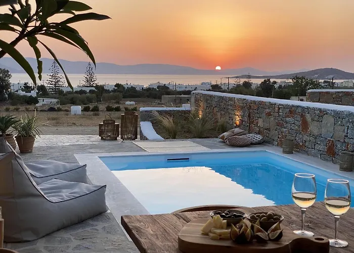 Ypsilon Naxos - Luxury House With Amazing Sea View & Private Pool *